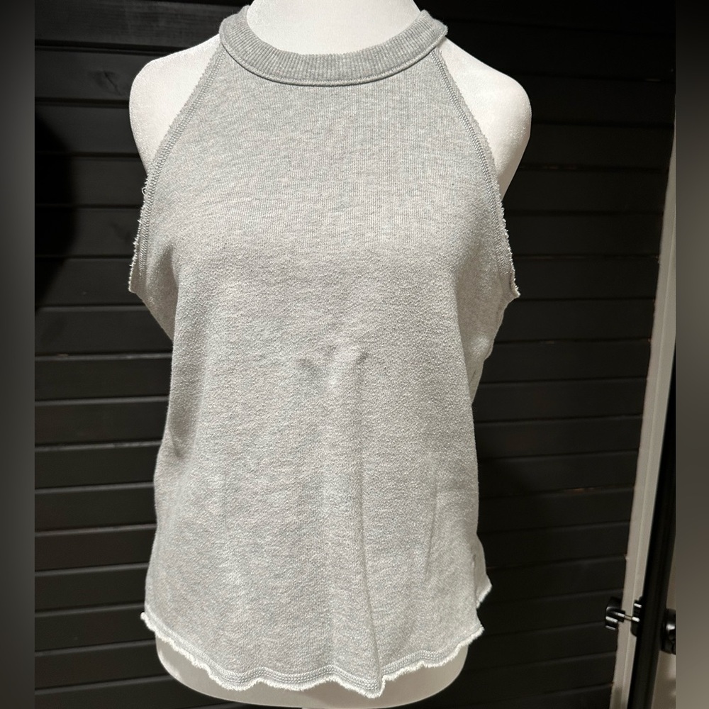 Aerie Gray Sleeveless Women's Top size medium